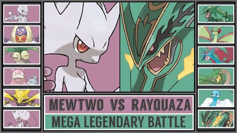 mewtwo vs rayquaza|Mega Mewtwo VS Mega Rayquaza .